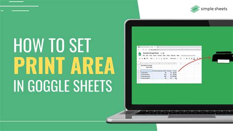 how do you set the print area in google sheets and what are some unique features of Google Sheets?